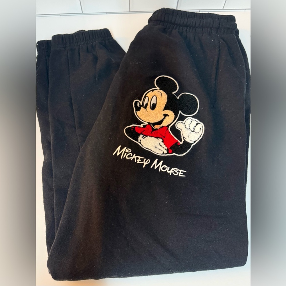 Disney Mickey Mouse Black Unisex Sweatshirt